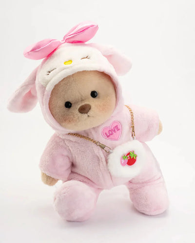 Snugsy Strawberry Love Bear